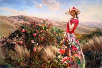 Women Painting - Pretty Girl MIG 51 Impressionist